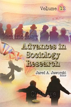 portada Advances in Sociology Research (in English)