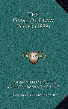 portada the game of draw poker (1889) (in English)