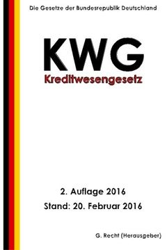 portada Kreditwesengesetz - KWG, 2. Auflage 2016