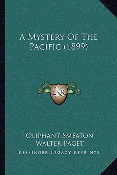 portada a mystery of the pacific (1899)