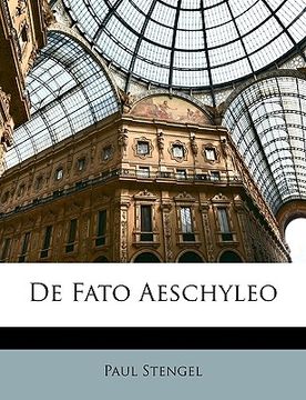 portada de Fato Aeschyleo (in Latin)