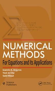 portada numerical methods for equations and its applications (en Inglés)