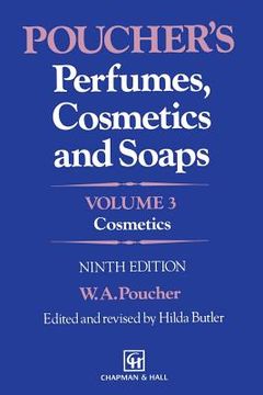 portada Poucher's Perfumes, Cosmetics and Soaps: Volume 3: Cosmetics