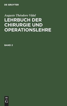 portada Lehrbuch der Chirurgie und Operationslehre Lehrbuch der Chirurgie und Operationslehre (German Edition) [Hardcover ] (in German)