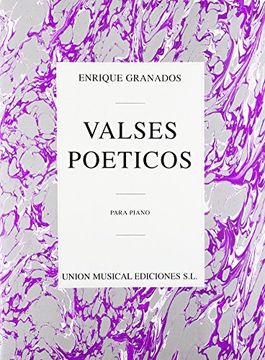 portada Enrique Granados: Valses Poeticos