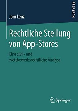 portada Rechtliche Stellung von App-Stores: Eine Zivil- und Wettbewerbsrechtliche Analyse (in German)