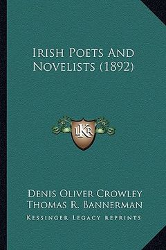 portada irish poets and novelists (1892) (en Inglés)