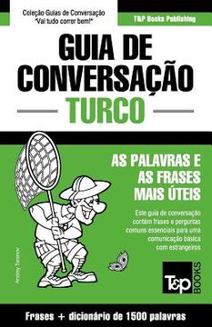 portada Guia de Conversação Português-Turco e dicionário conciso 1500 palavras