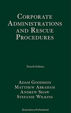 portada Corporate Administrations and Rescue Procedures (en Inglés)