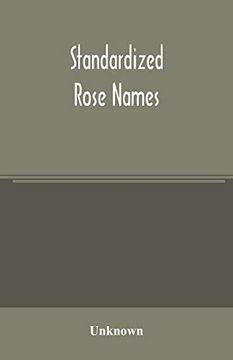 portada Standardized Rose Names (in English)
