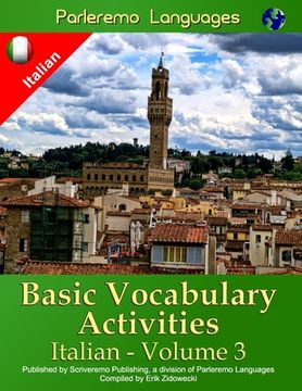 portada Parleremo Languages Basic Vocabulary Activities Italian - Volume 3 (en Italiano)