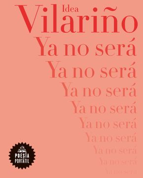 portada Ya no será (Poesía Portatil) (in Spanish)