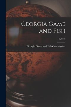 portada Georgia Game and Fish; 5, no.1 (in English)