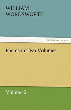 portada poems in two volumes, volume 2 (en Inglés)