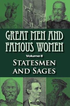 portada Great Men and Famous Women: Statesmen and Sages (en Inglés)