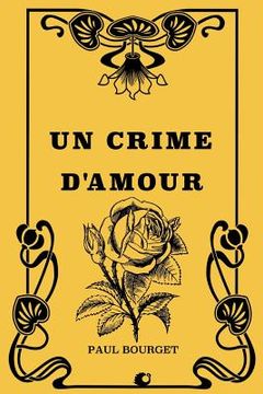 portada Un crime d'amour (in French)