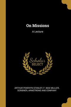portada On Missions: A Lecture (in English)