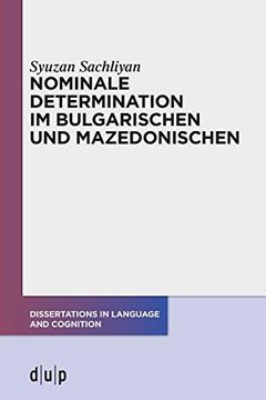 portada Nominale Determination im Bulgarischen und Mazedonischen (en Alemán)