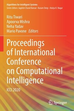 portada Proceedings of International Conference on Computational Intelligence: ICCI 2020 