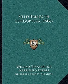 portada field tables of lepidoptera (1906) (en Inglés)