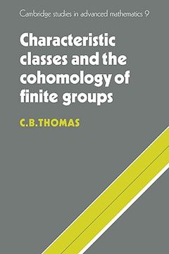 portada Characteristic Classes and the Cohomology of Finite Groups (Cambridge Studies in Advanced Mathematics) (en Inglés)
