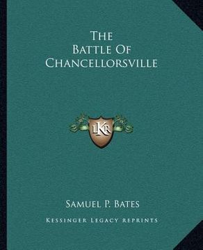 portada the battle of chancellorsville (en Inglés)