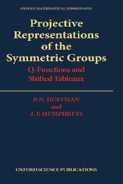 portada projective representations of the symmetric groups (en Inglés)
