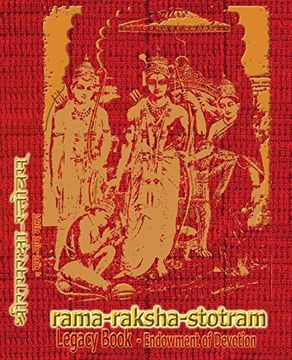 portada Rama-Raksha-Stotram Legacy Book - Endowment of Devotion: Embellish it with your Rama Namas & present it to someone you love 