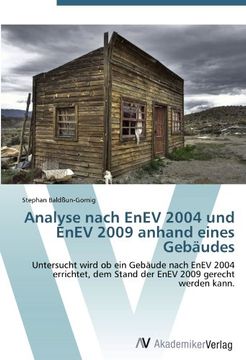 portada Analyse nach EnEV 2004 und EnEV 2009 anhand eines Gebäudes