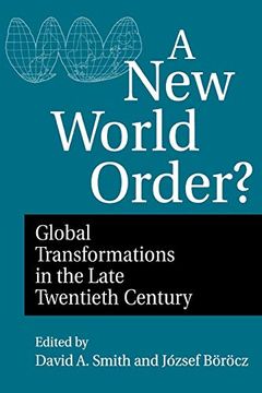 portada A new World Order? Global Transformations in the Late Twentieth Century (en Inglés)