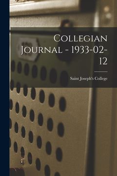 portada Collegian Journal - 1933-02-12