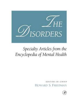 portada The Disorders: Specialty Articles From the Encyclopedia of Mental Health (in English)
