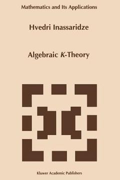 portada algebraic k-theory (en Inglés)