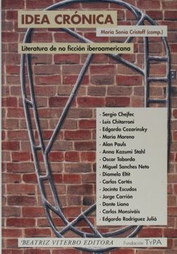 portada Idea Cronica. Literatura de no Ficcion Iberoamericana (in Spanish)
