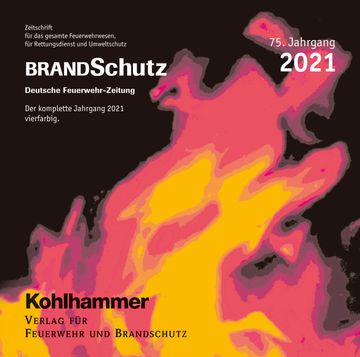 portada Brandschutz 2021 auf Cd-Rom