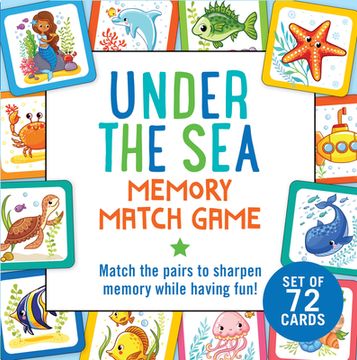portada Under the Sea Memory Match Game (Set of 72 Cards) (en Inglés)