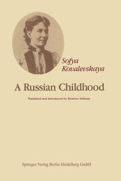 portada a russian childhood (in English)