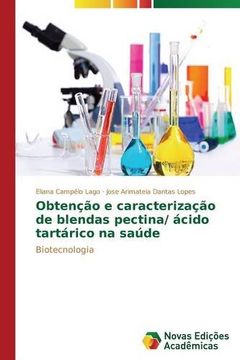 portada Obtenção e caracterização de blendas pectina/ ácido tartárico na saúde