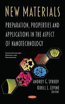 portada New Material Preparation and Properties in Nanotechnology (en Inglés)