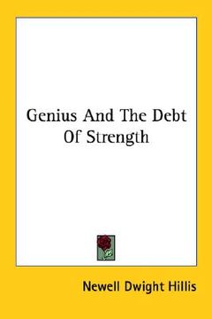 portada genius and the debt of strength (en Inglés)