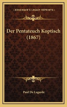 portada Der Pentateuch Koptisch (1867) (in German)