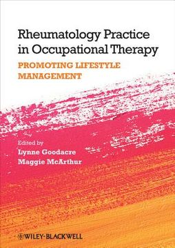portada rheumatology practice in occupational therapy: promoting lifestyle management (en Inglés)