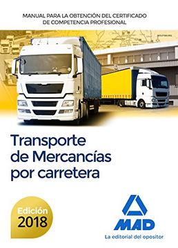 portada Manual para la Obtención del Certificado de Competencia Profesional de Transporte de mercancías por carretera