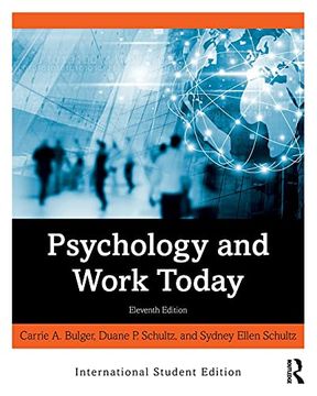portada Psychology and Work Today: International Student Edition (in English)