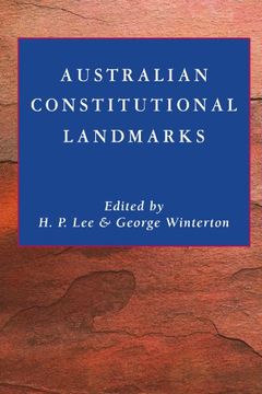 portada Australian Constitutional Landmarks (en Inglés)