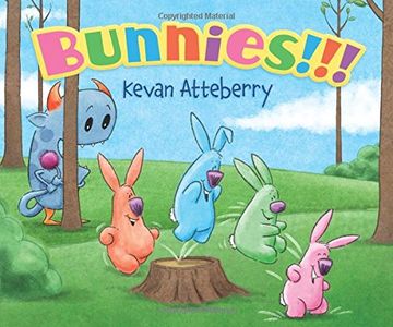 portada Bunnies! Board Book (en Inglés)