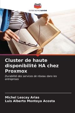 portada Cluster de haute disponibilité HA chez Proxmox (in French)