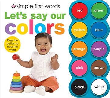 portada Let's say our Colors [With Sound Board] (Simple First Words) (en Inglés)