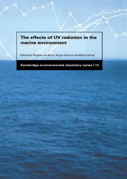 portada The Effects of uv Radiation in the Marine Environment Hardback (Cambridge Environmental Chemistry Series) (in English)