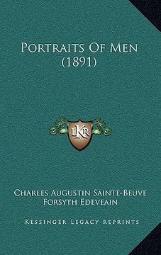portada portraits of men (1891) (in English)